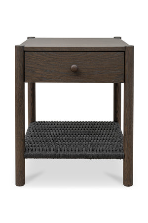   Modern European furniture - Woven Rope Accent Nightstand - www.oroa.com | Oroa.com