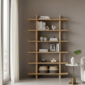 Modern European furniture - Modern Oak Display Bookcase - www.oroa.com