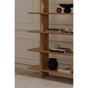 Modern European furniture - Modern Oak Display Bookcase - www.oroa.com