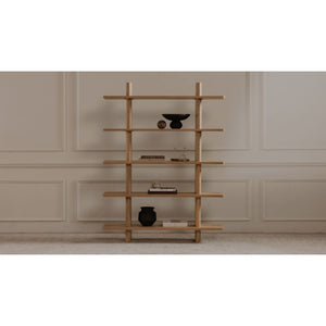 Modern European furniture - Modern Oak Display Bookcase - www.oroa.com