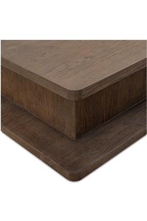   Modern European furniture - Oak Open Storage Coffee Table - www.oroa.com | Oroa.com