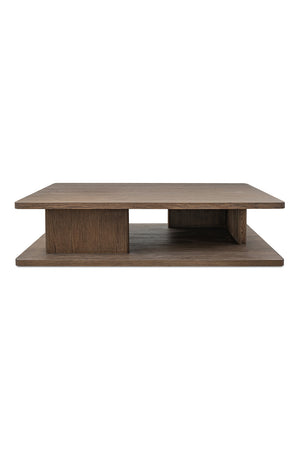   Modern European furniture - Oak Open Storage Coffee Table - www.oroa.com | Oroa.com