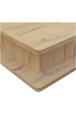   Modern European furniture - Oak Open Storage Coffee Table - www.oroa.com | Oroa.com