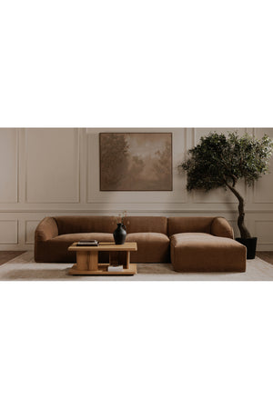   Modern European furniture - Oak Open Storage Coffee Table - www.oroa.com | Oroa.com