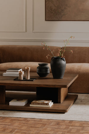   Modern European furniture - Oak Open Storage Coffee Table - www.oroa.com | Oroa.com