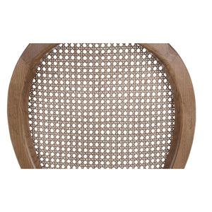 Modern European furniture - Round-Back Rattan Dining Chairs (2) - www.oroa.com