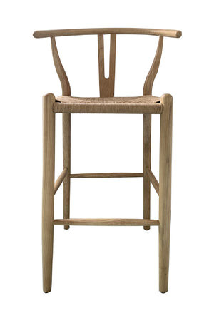 Modern European furniture - Natural Elm Counter Stool - www.oroa.com