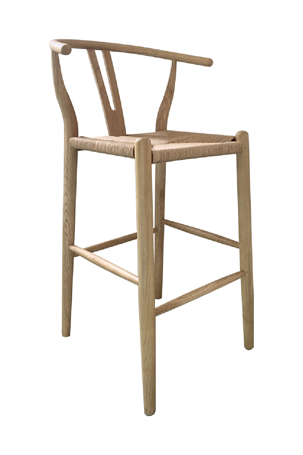 Modern European furniture - Natural Elm Counter Stool - www.oroa.com