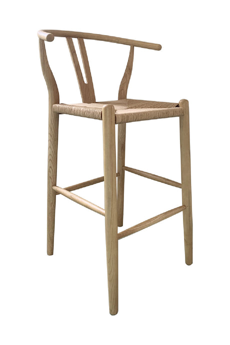 Modern European furniture - Natural Elm Counter Stool - www.oroa.com