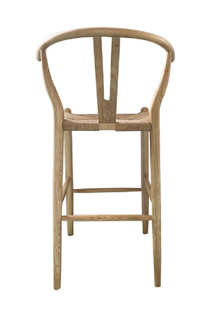 Modern European furniture - Natural Elm Counter Stool - www.oroa.com