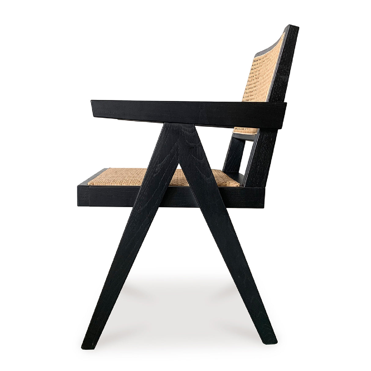 Modern European furniture - Rattan Mid-Century Dining Chairs (2) - www.oroa.com