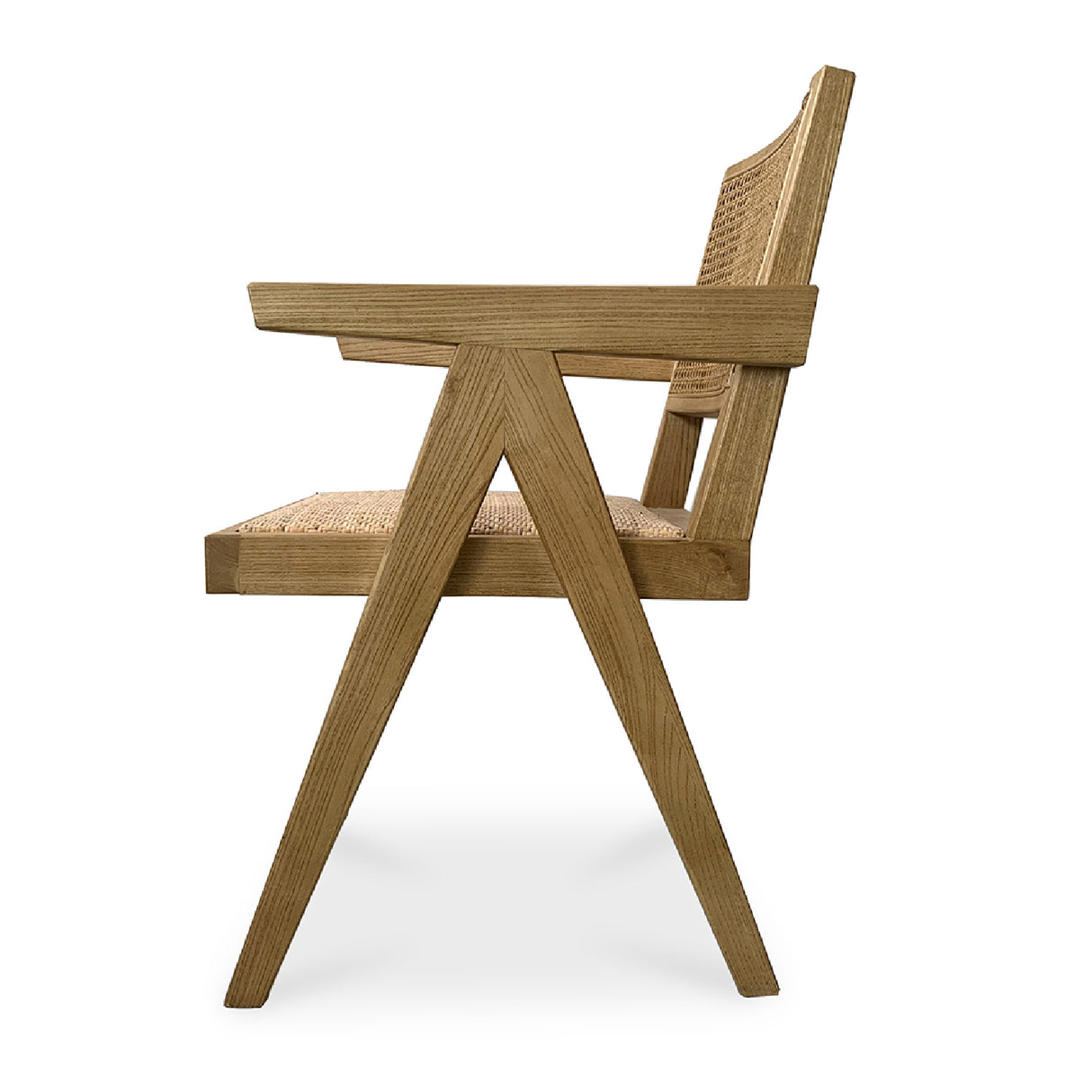 Modern European furniture - Rattan Mid-Century Dining Chairs (2) - www.oroa.com