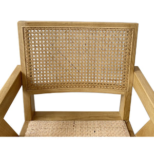 Modern European furniture - Rattan Mid-Century Dining Chairs (2) - www.oroa.com