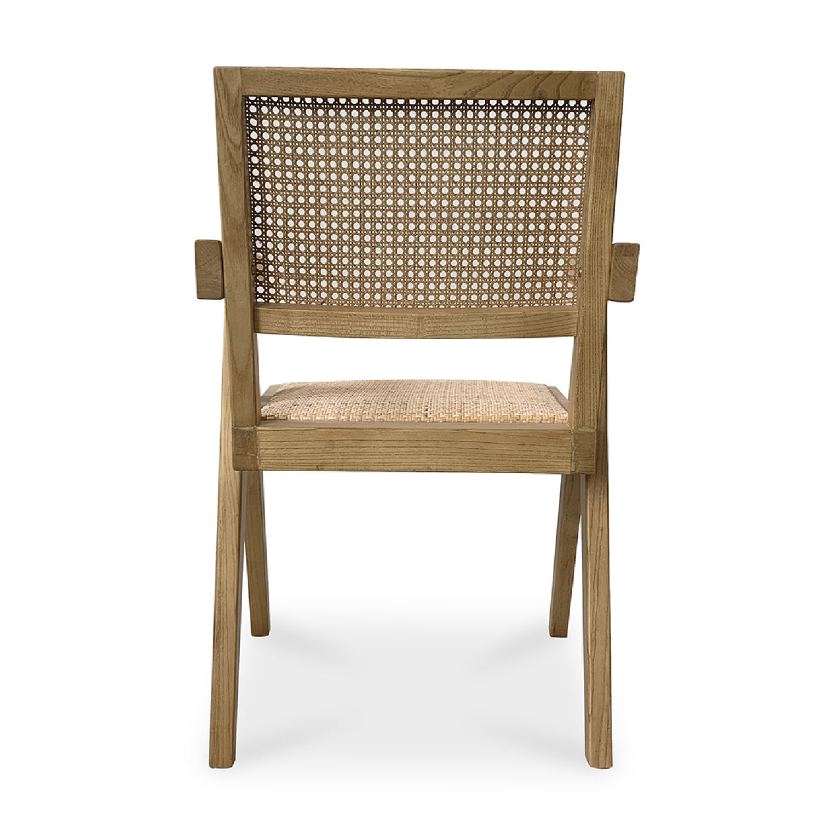 Modern European furniture - Rattan Mid-Century Dining Chairs (2) - www.oroa.com