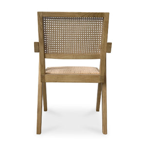 Modern European furniture - Rattan Mid-Century Dining Chairs (2) - www.oroa.com