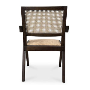 Modern European furniture - Rattan Mid-Century Dining Chairs (2) - www.oroa.com