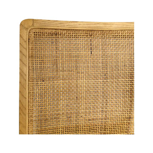 Rattan-Back Dining Chair Set (2) | Novi Living Orville | Oroa.com