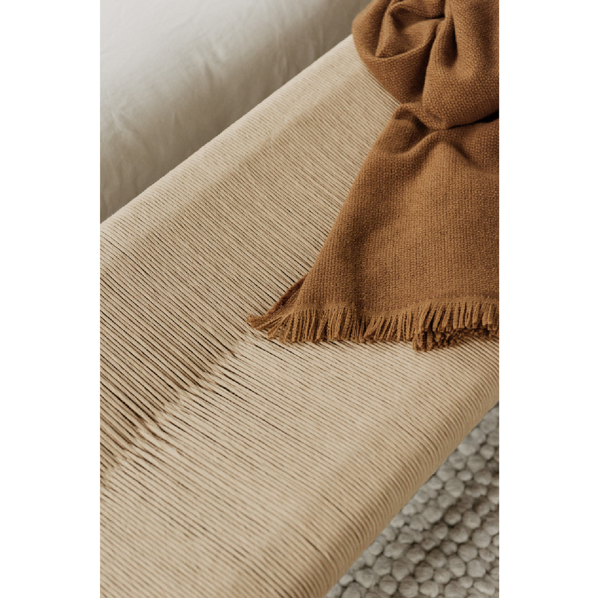 Woven Fibers Bench | Novi Living Hawthorn | Oroa.com