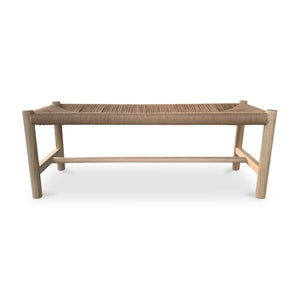 Woven Fibers Bench | Novi Living Hawthorn | Oroa.com