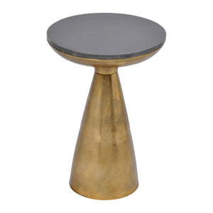 Modern European furniture - Brass Base Side Table - www.oroa.com