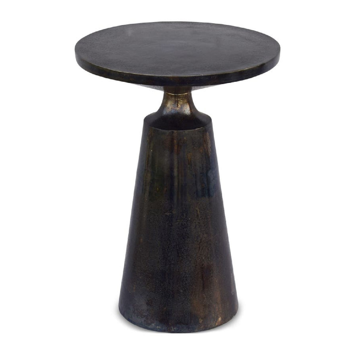 Modern European furniture - Gray Industrial Style Accent Table - www.oroa.com