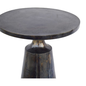 Modern European furniture - Gray Industrial Style Accent Table - www.oroa.com