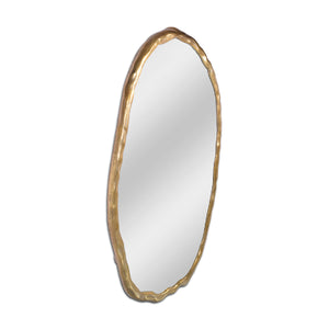 Modern European furniture - Aluminum-Framed Organic Mirror - www.oroa.com