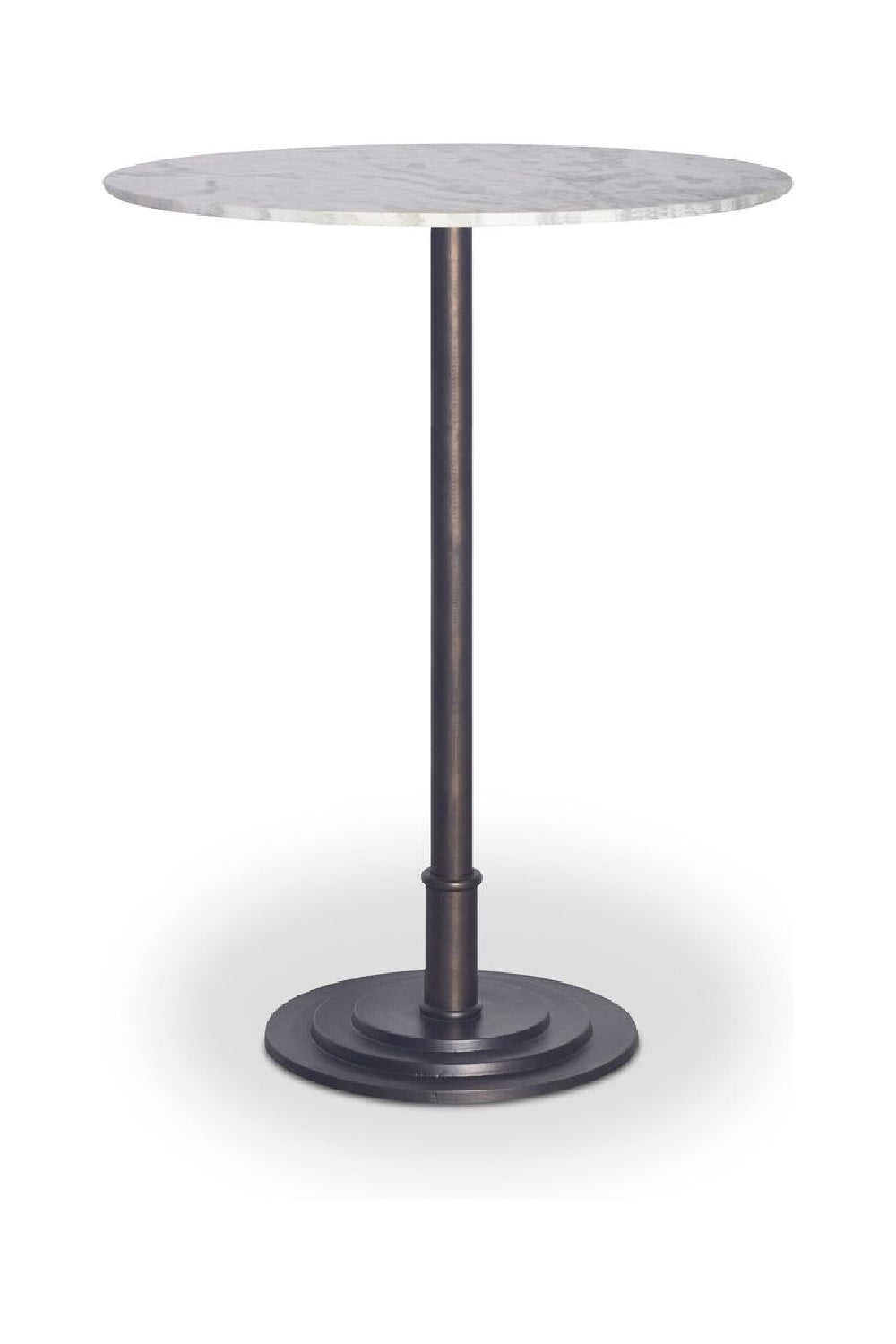 Modern European furniture - White Marble Outdoor Counter Table - www.oroa.com