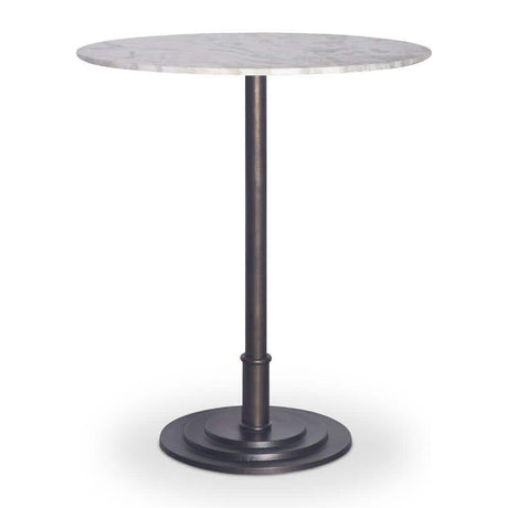 Modern European furniture - White Marble Outdoor Bar Table - www.oroa.com