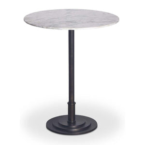 Modern European furniture - White Marble Outdoor Bar Table - www.oroa.com