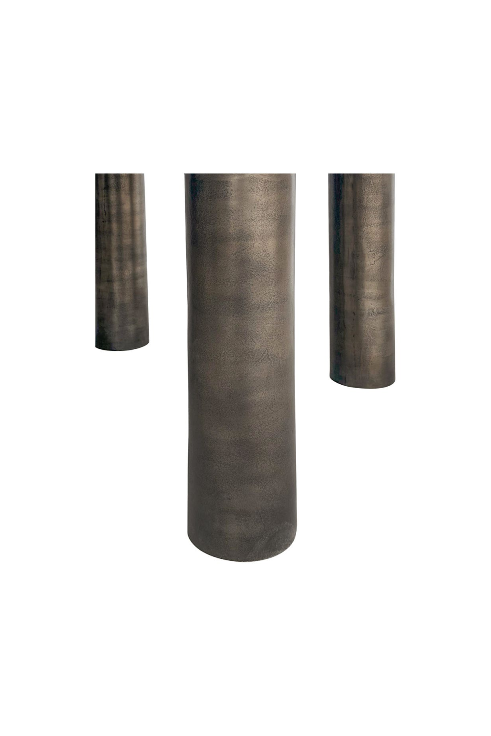   Bronze Round Outdoor Dining Table | Oroa.com