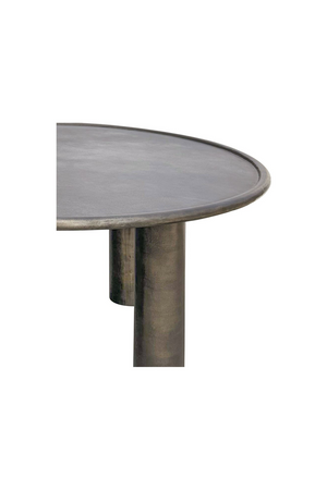   Bronze Round Outdoor Dining Table | Oroa.com