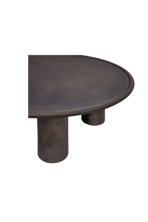 Bronze Round Outdoor Coffee Table | Novi Living Deacon | Oroa.com