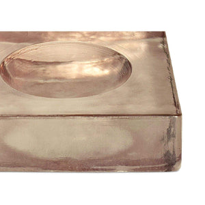 Modern European furniture - Square Glass Catchall Tray - www.oroa.com