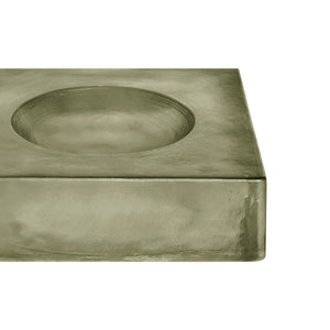 Modern European furniture - Square Glass Catchall Tray - www.oroa.com
