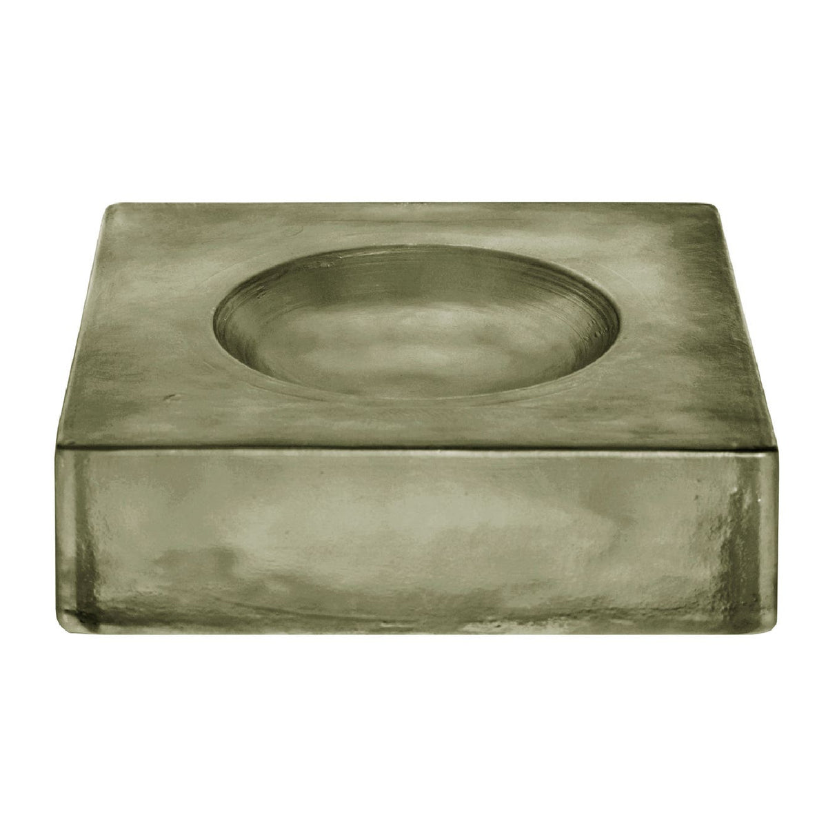 Modern European furniture - Square Glass Catchall Tray - www.oroa.com