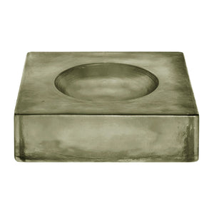Modern European furniture - Square Glass Catchall Tray - www.oroa.com