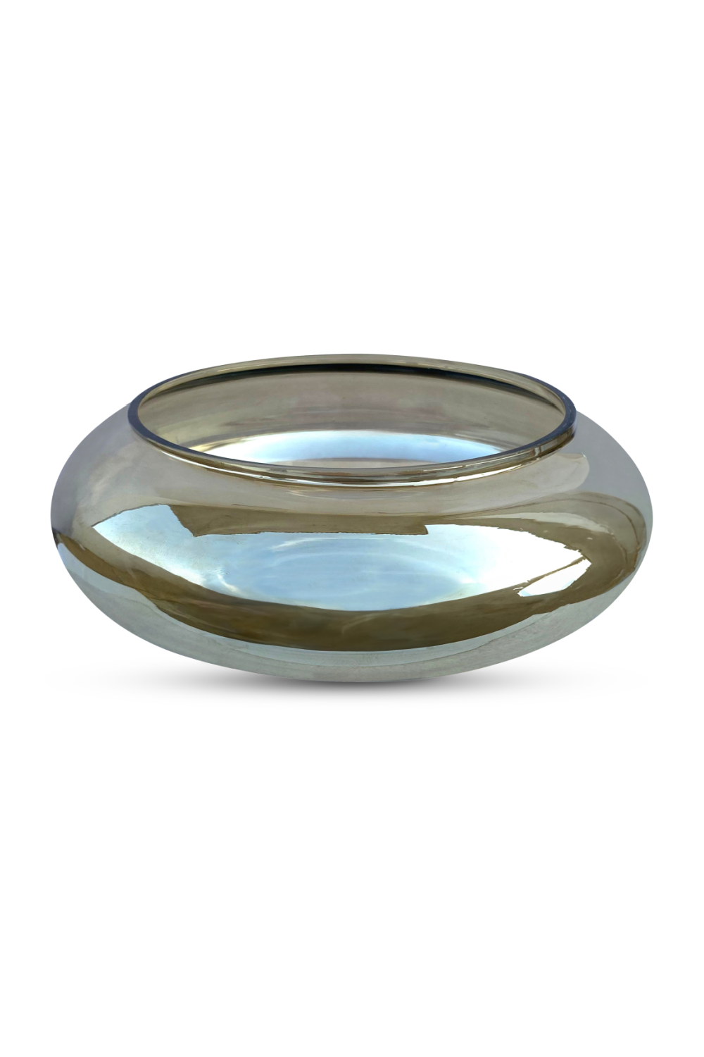 Smoky Brown Glass Bowl | Novi Living Polene | Oroa.com
