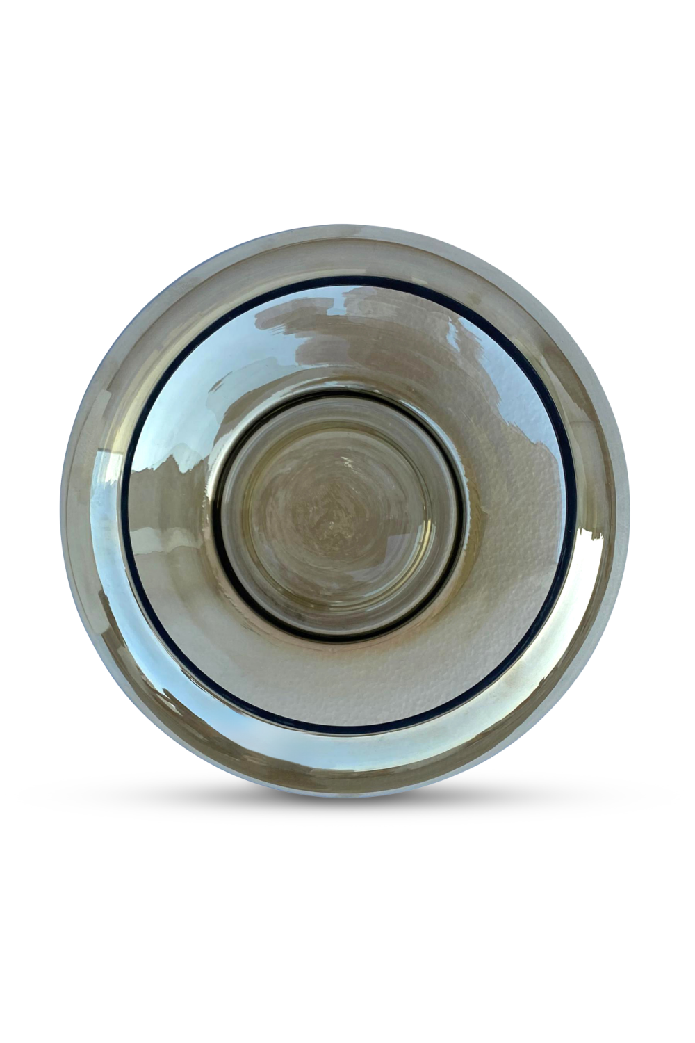 Smoky Brown Glass Bowl | Novi Living Polene | Oroa.com