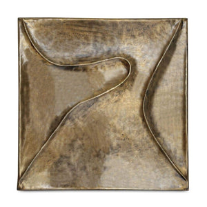   Aged Brass Wall Sculpture | Oroa.com
