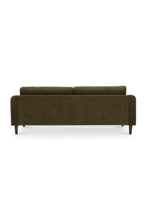  Modern European furniture - Wooden Leg 2-Seater Sofa - www.oroa.com | Oroa.com