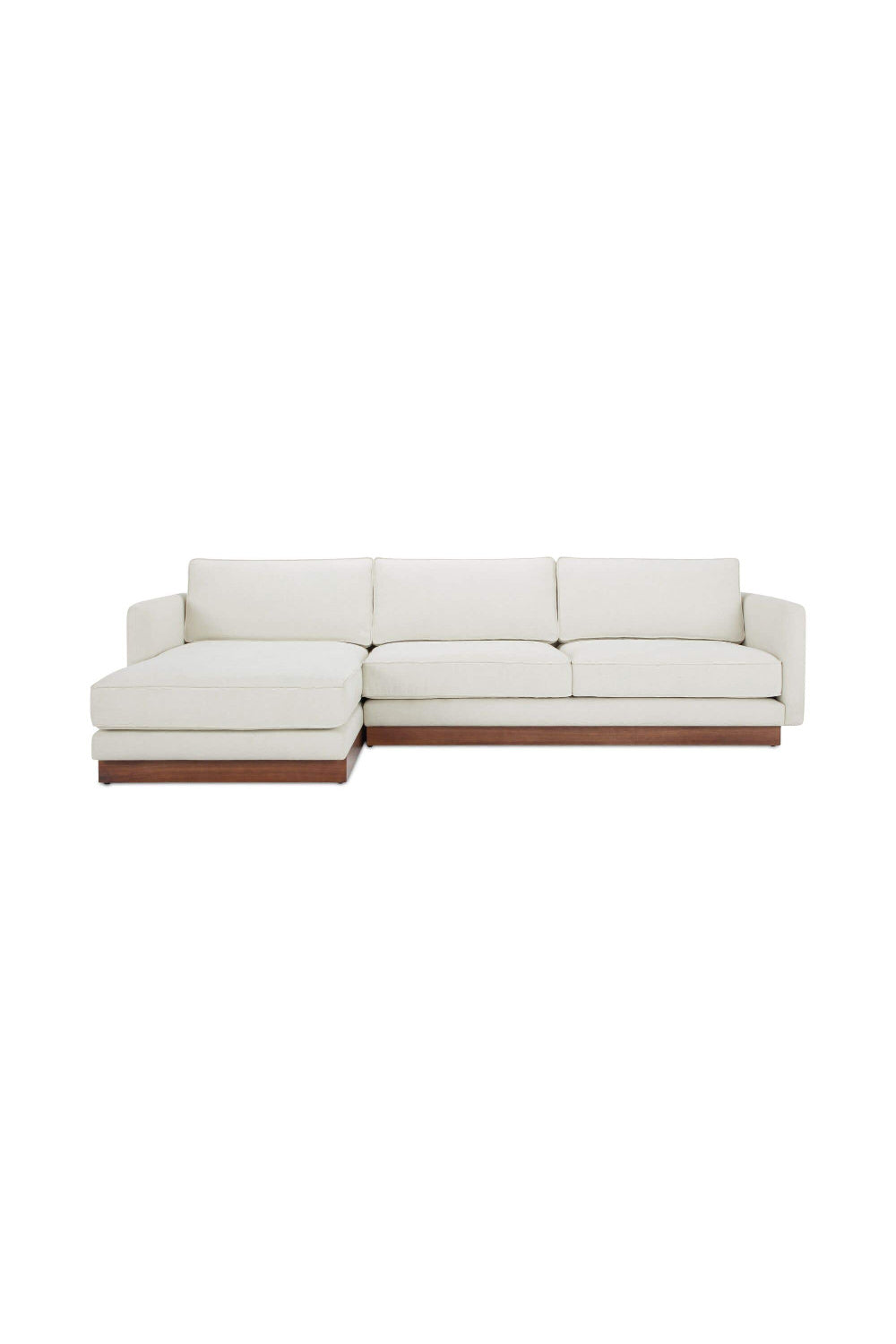   Modern European furniture - White Left Sectional Sofa - www.oroa.com | Oroa.com