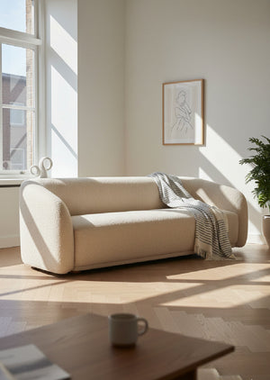 Modern European furniture - Curved Back Sofa - www.oroa.com