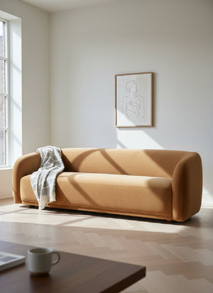 Modern European furniture - Curved Back Sofa - www.oroa.com