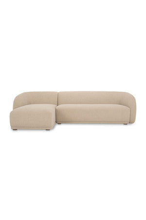 Curved Back Sectional Sofa | Novi Living Faye | Oroa.com