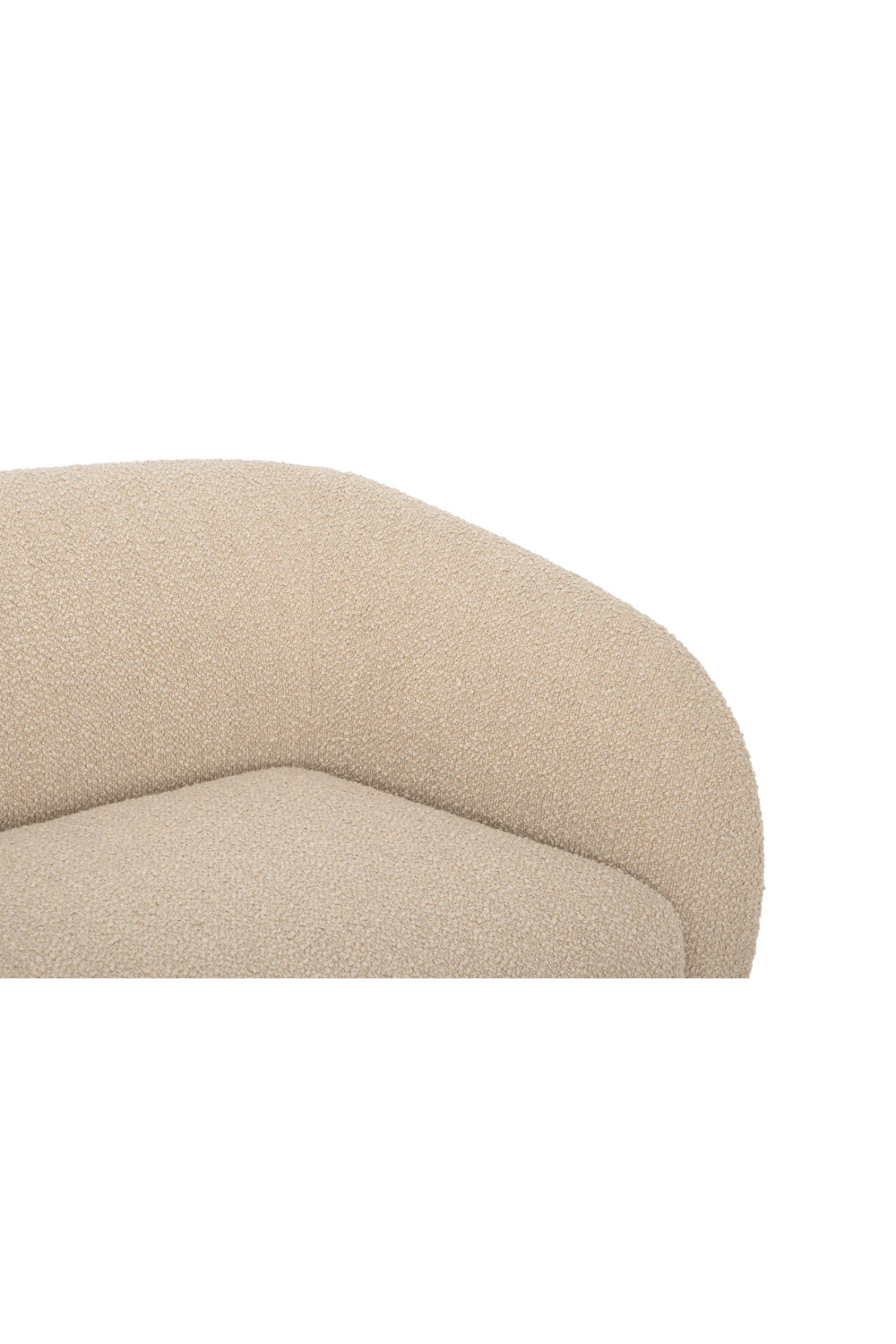 Curved Back Sectional Sofa | Novi Living Faye | Oroa.com