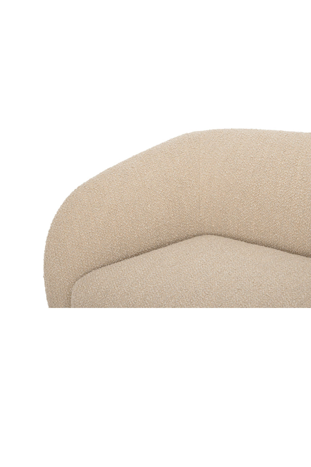 Curved Back Sectional Sofa | Novi Living Faye | Oroa.com