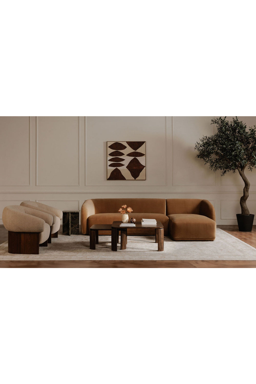 Modern European furniture - Contemporary Upholstered Accent Chair - www.oroa.com