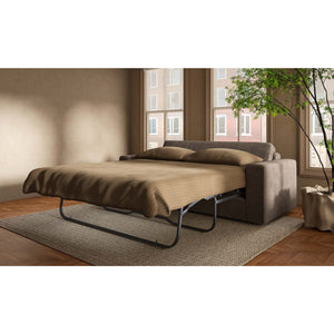   Modern European furniture - Dark Upholstered Sleeper Sofa - www.oroa.com | Oroa.com