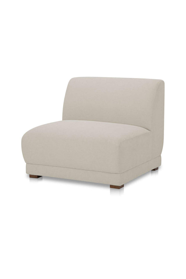 Modern European furniture - Gray Modular Lounge Chair - www.oroa.com
